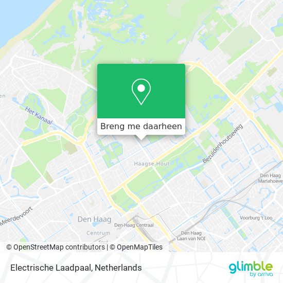 Electrische Laadpaal kaart