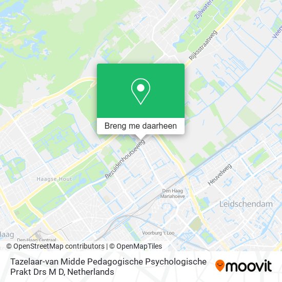 Tazelaar-van Midde Pedagogische Psychologische Prakt Drs M D kaart