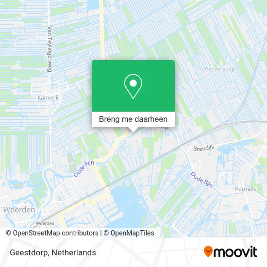 Geestdorp kaart