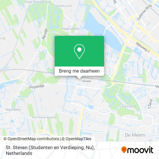 St. Steven (Studenten en Verdieping, Nu) kaart