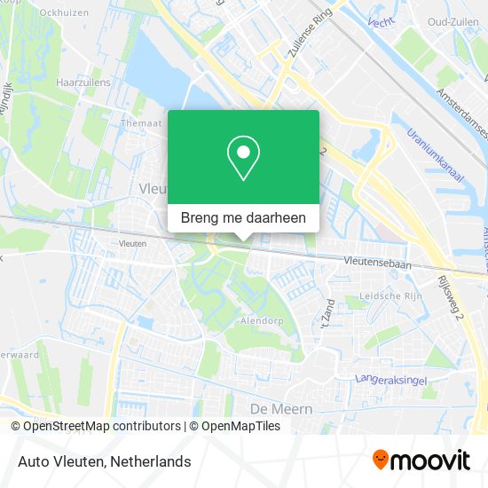 Auto Vleuten kaart