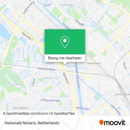 Nationale Notaris kaart