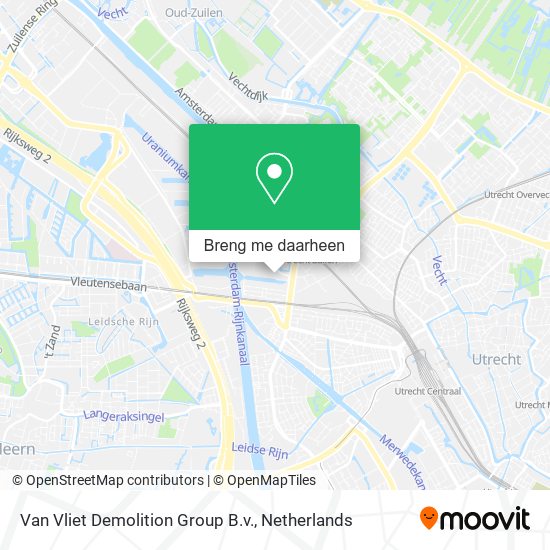 Van Vliet Demolition Group B.v. kaart