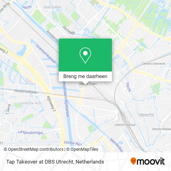 Tap Takeover at DBS Utrecht kaart