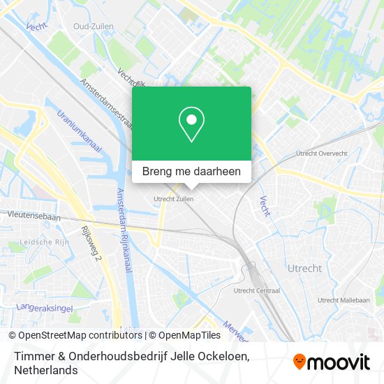 Timmer & Onderhoudsbedrijf Jelle Ockeloen kaart