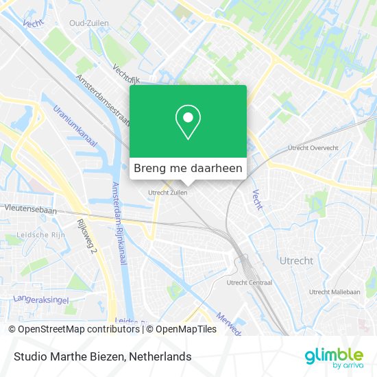 Studio Marthe Biezen kaart