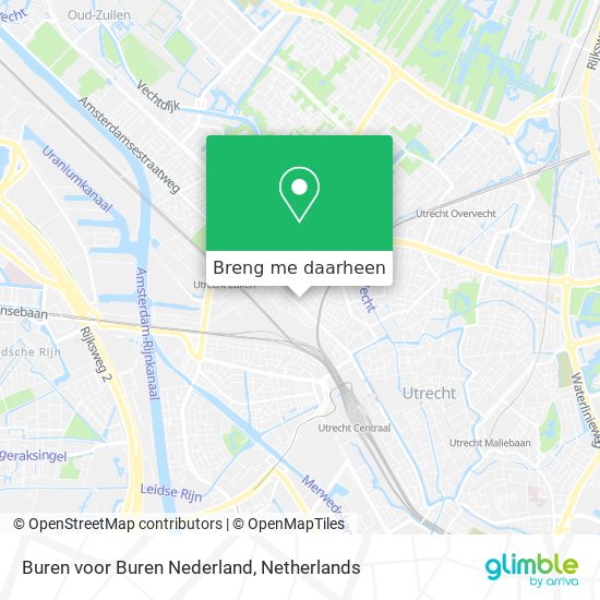 Buren voor Buren Nederland kaart