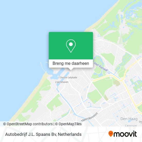 Autobedrijf J.L. Spaans Bv kaart