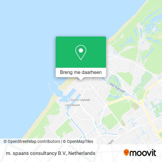 m. spaans consultancy B.V. kaart