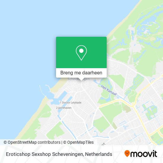 Eroticshop Sexshop Scheveningen kaart