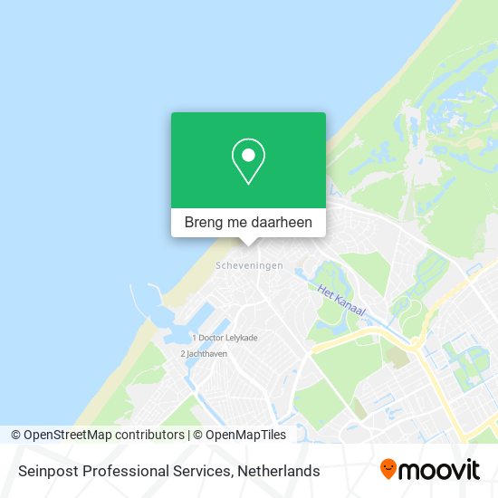 Seinpost Professional Services kaart