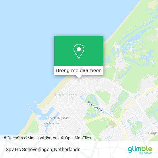 Spv Hc Scheveningen kaart