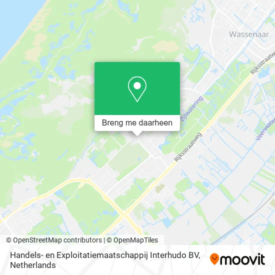 Handels- en Exploitatiemaatschappij Interhudo BV kaart