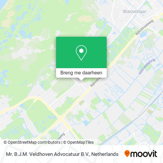 Mr. B.J.M. Veldhoven Advocatuur B.V. kaart