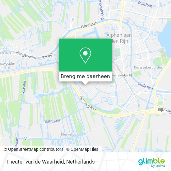 Theater van de Waarheid kaart