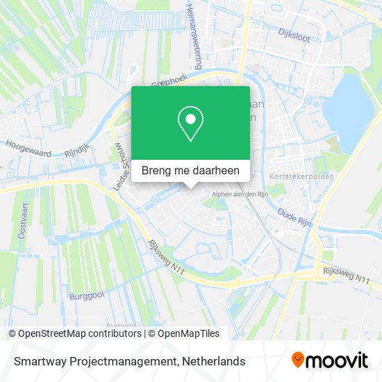 Smartway Projectmanagement kaart