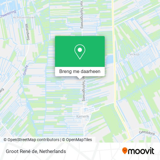 Groot René de kaart