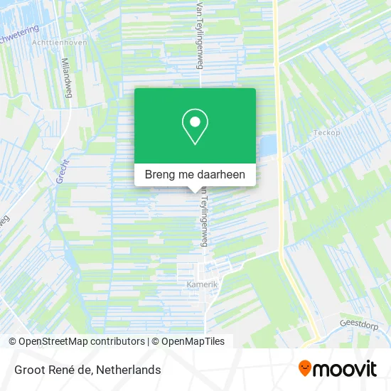 Groot René de kaart