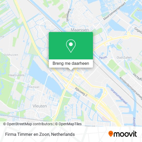 Firma Timmer en Zoon kaart