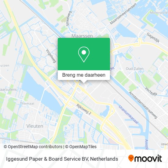 Iggesund Paper & Board Service BV kaart