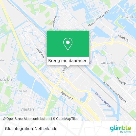 Glo Integration kaart