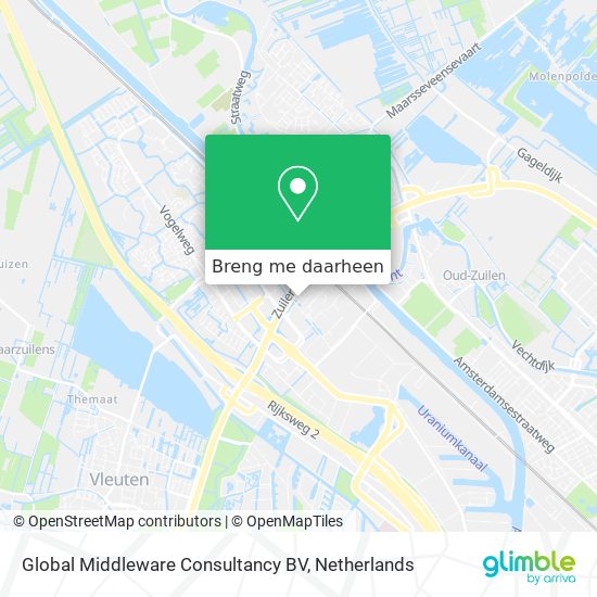 Global Middleware Consultancy BV kaart