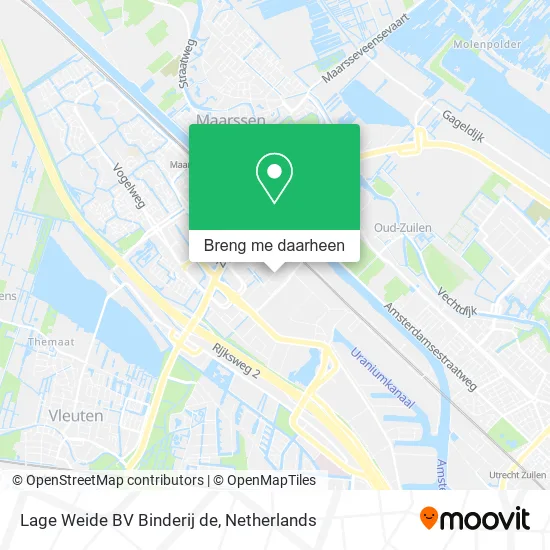 Lage Weide BV Binderij de kaart