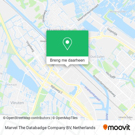 Marvel The Databadge Company BV kaart