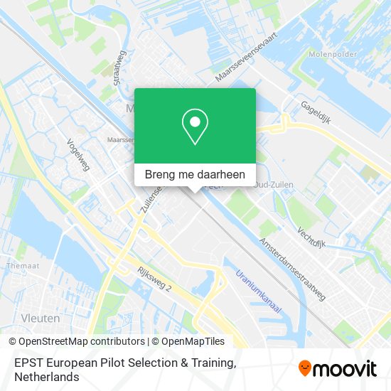 EPST European Pilot Selection & Training kaart