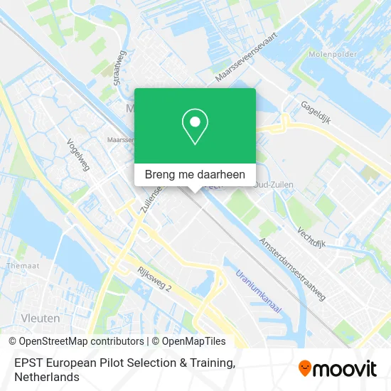EPST European Pilot Selection & Training kaart