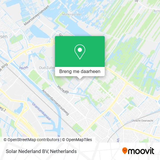 Solar Nederland BV kaart