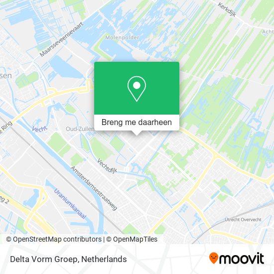 Delta Vorm Groep kaart