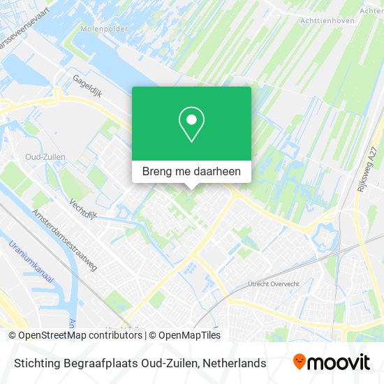 Stichting Begraafplaats Oud-Zuilen kaart