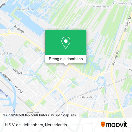 H.S.V. de Liefhebbers kaart