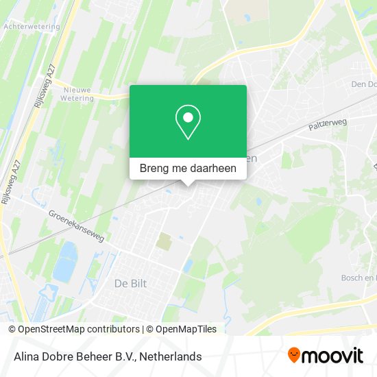 Alina Dobre Beheer B.V. kaart