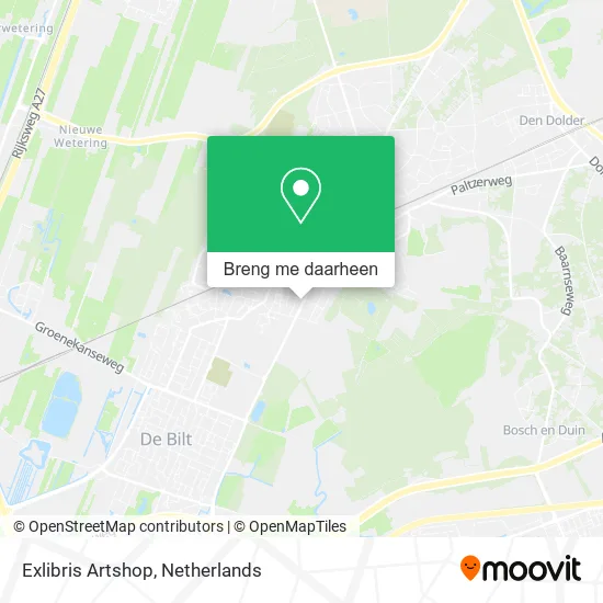 Exlibris Artshop kaart