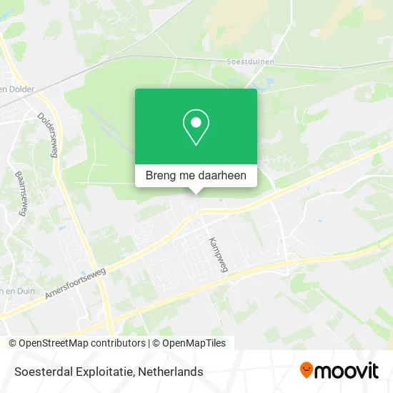 Soesterdal Exploitatie kaart
