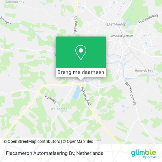 Fiscameron Automatisering Bv kaart