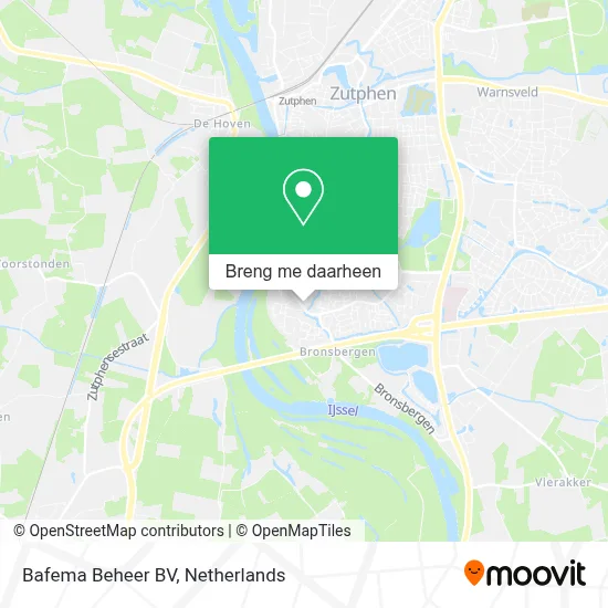 Bafema Beheer BV kaart