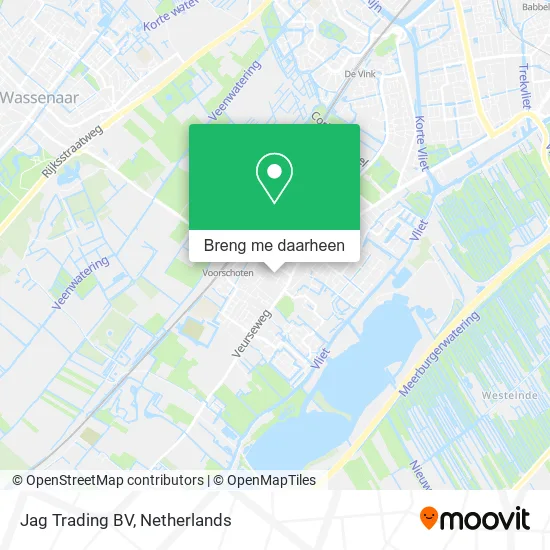 Jag Trading BV kaart