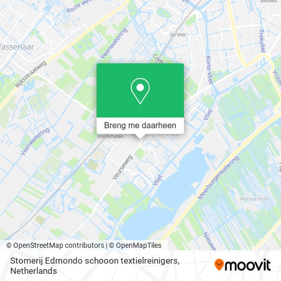 Stomerij Edmondo schooon textielreinigers kaart