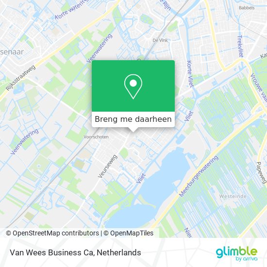 Van Wees Business Ca kaart