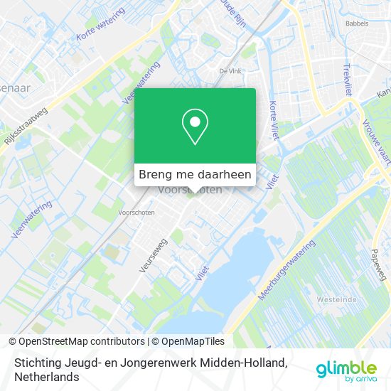 Stichting Jeugd- en Jongerenwerk Midden-Holland kaart
