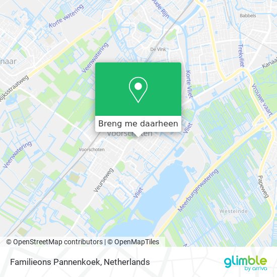 Familieons Pannenkoek kaart