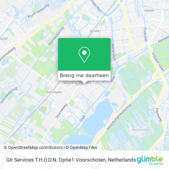 Glr Services T.H.O.D.N. Optie1 Voorschoten kaart