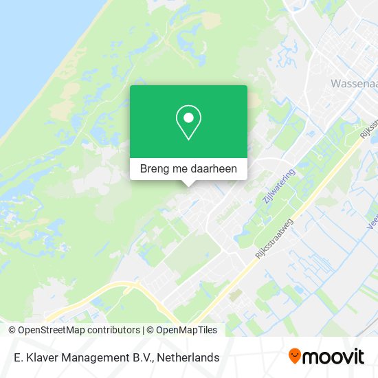 E. Klaver Management B.V. kaart