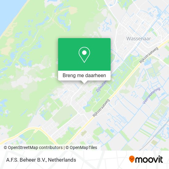 A.F.S. Beheer B.V. kaart