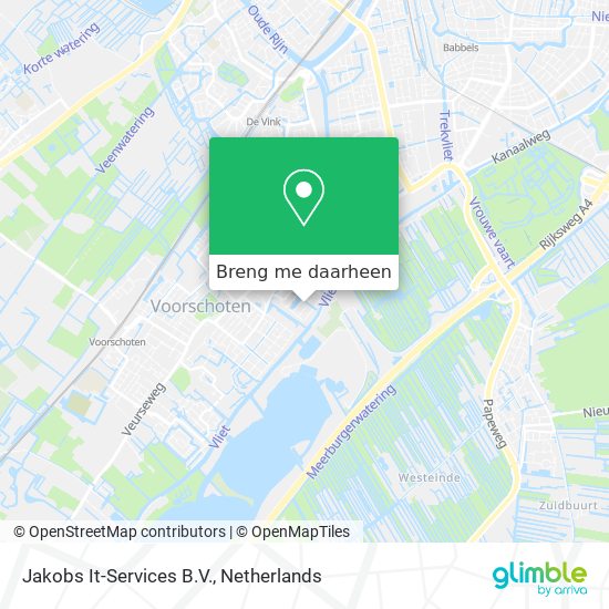 Jakobs It-Services B.V. kaart