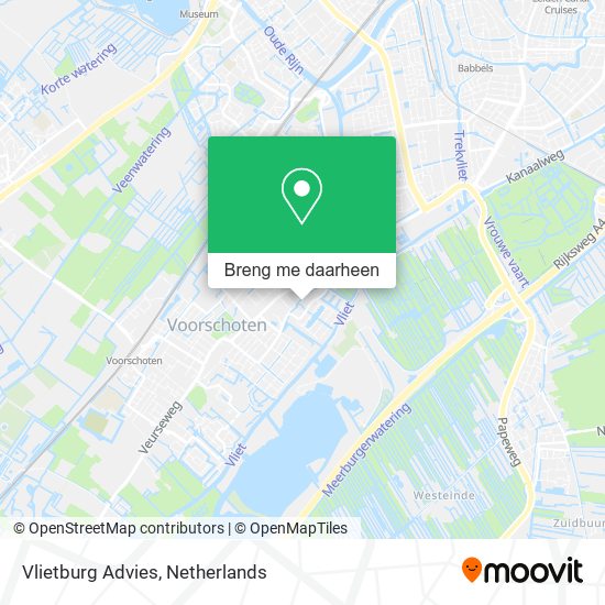 Vlietburg Advies kaart