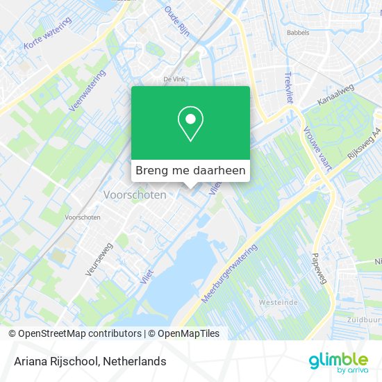 Ariana Rijschool kaart